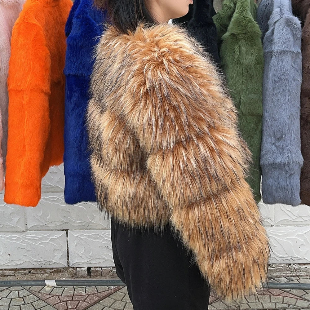 Faux Fur Coat