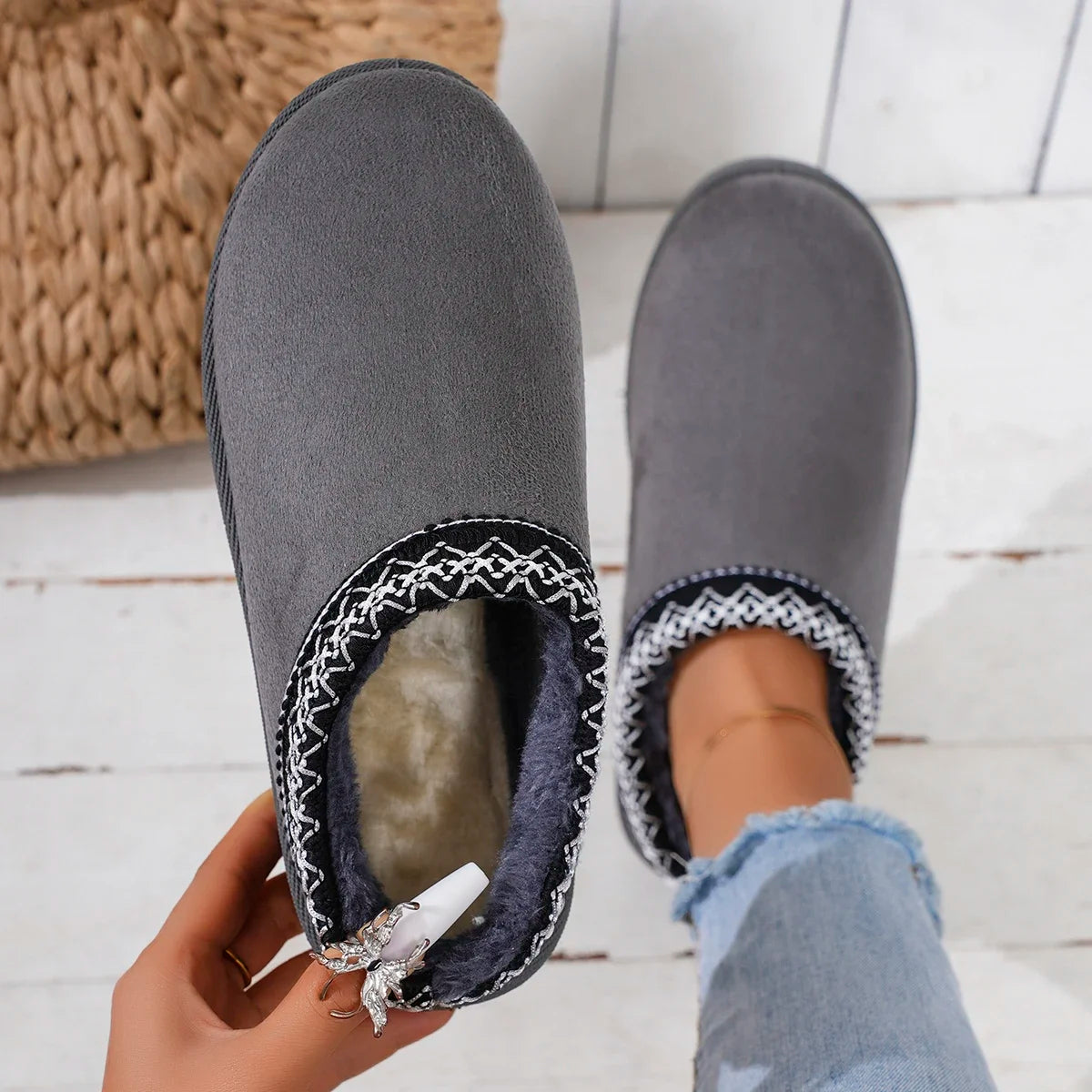 Slipper Cotton Shoes