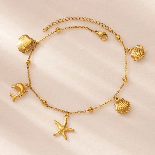 Ocean Animal Anklet