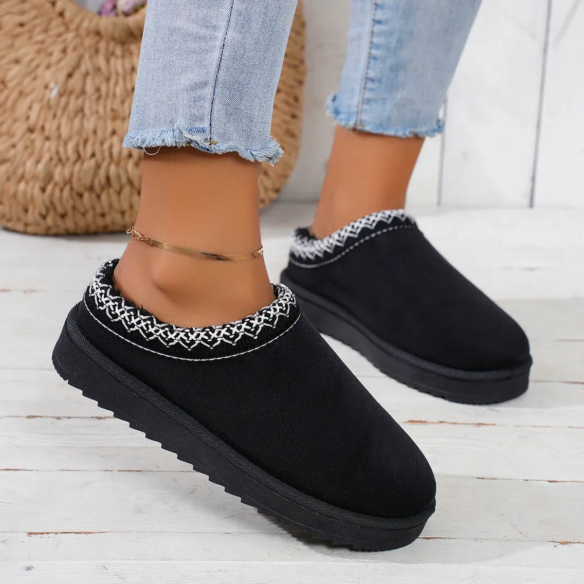 Slipper Cotton Shoes