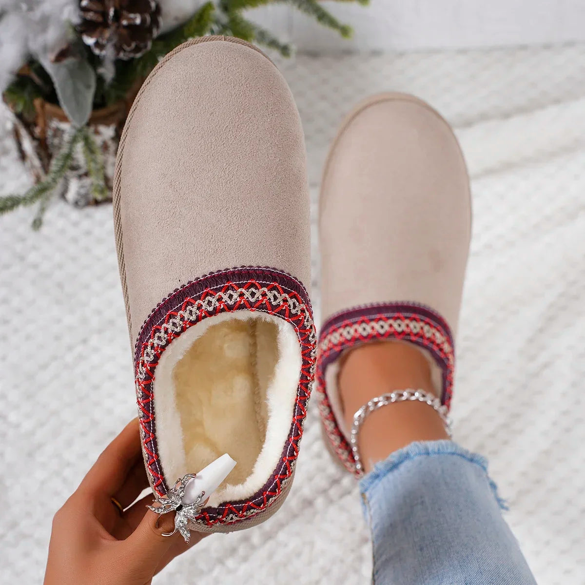 Slipper Cotton Shoes