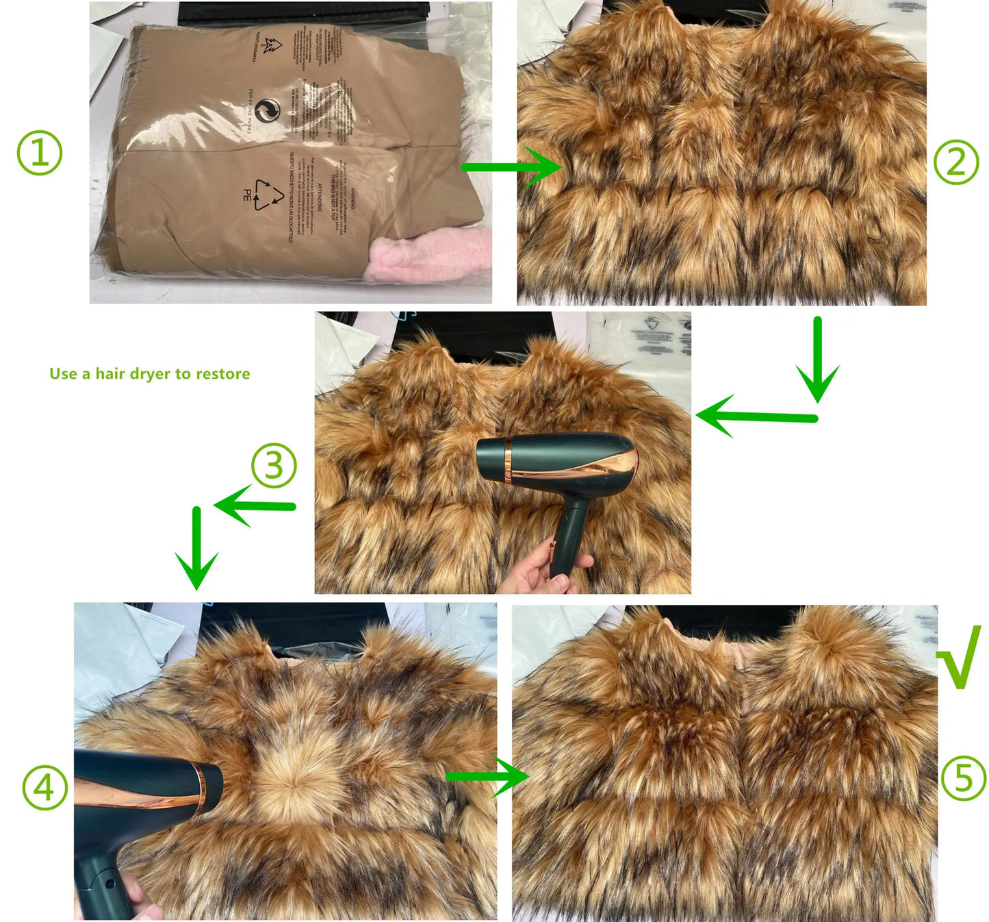 Faux Fur Coat