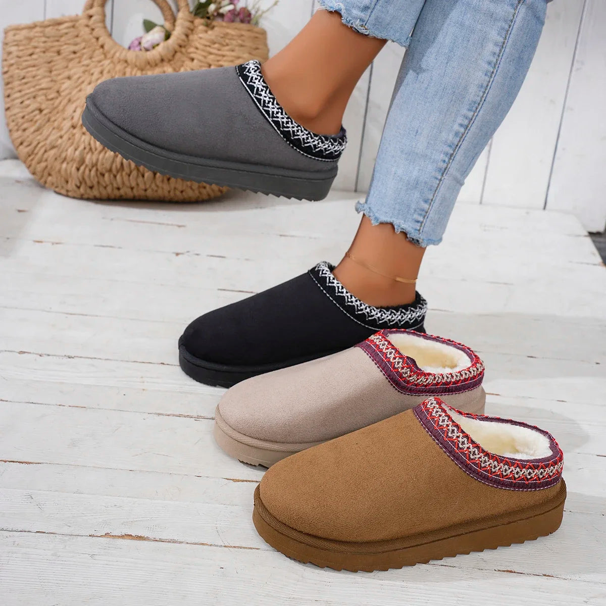 Slipper Cotton Shoes