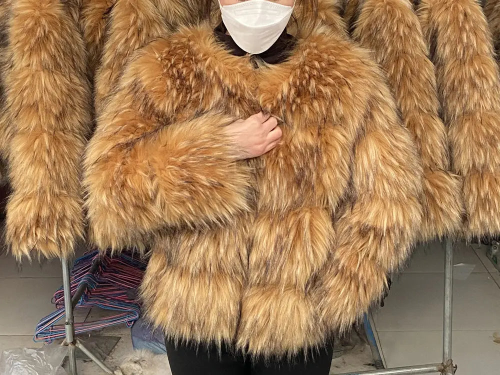 Faux Fur Coat